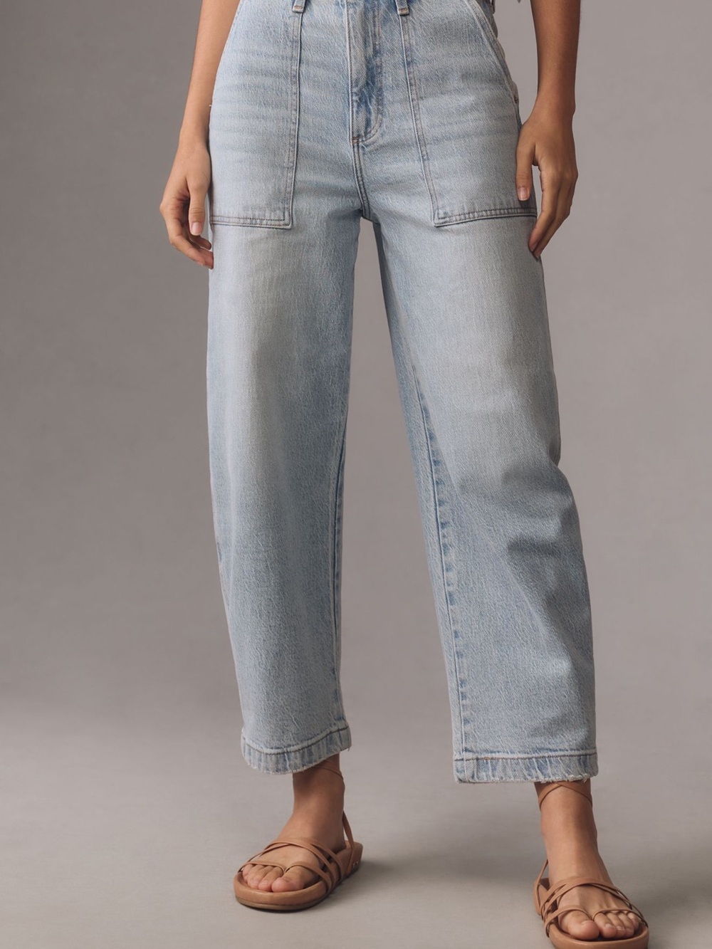 Pistola Turner Super High Rise Barrel Jeans